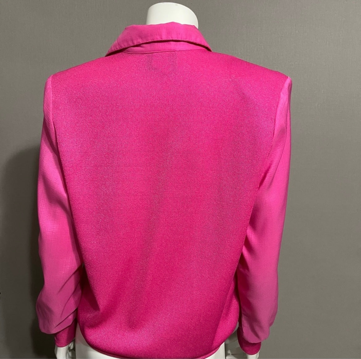 Vintage Matches Pink Button Front Sweater Sz-10