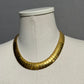 Monet Gold Rectangular Shape Choker