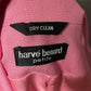 Harve Benard Light Pink 100% Viscose Double Breasted Cropped Jacket Sz-8 Petite