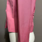 Harve Benard Light Pink 100% Viscose Double Breasted Cropped Jacket Sz-8 Petite