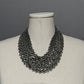 Silver Wide Chain Necklace