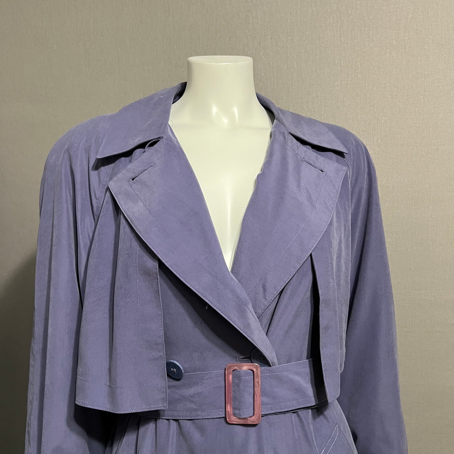 Four Seasons Lavender Trench Jacket Sz-8/10