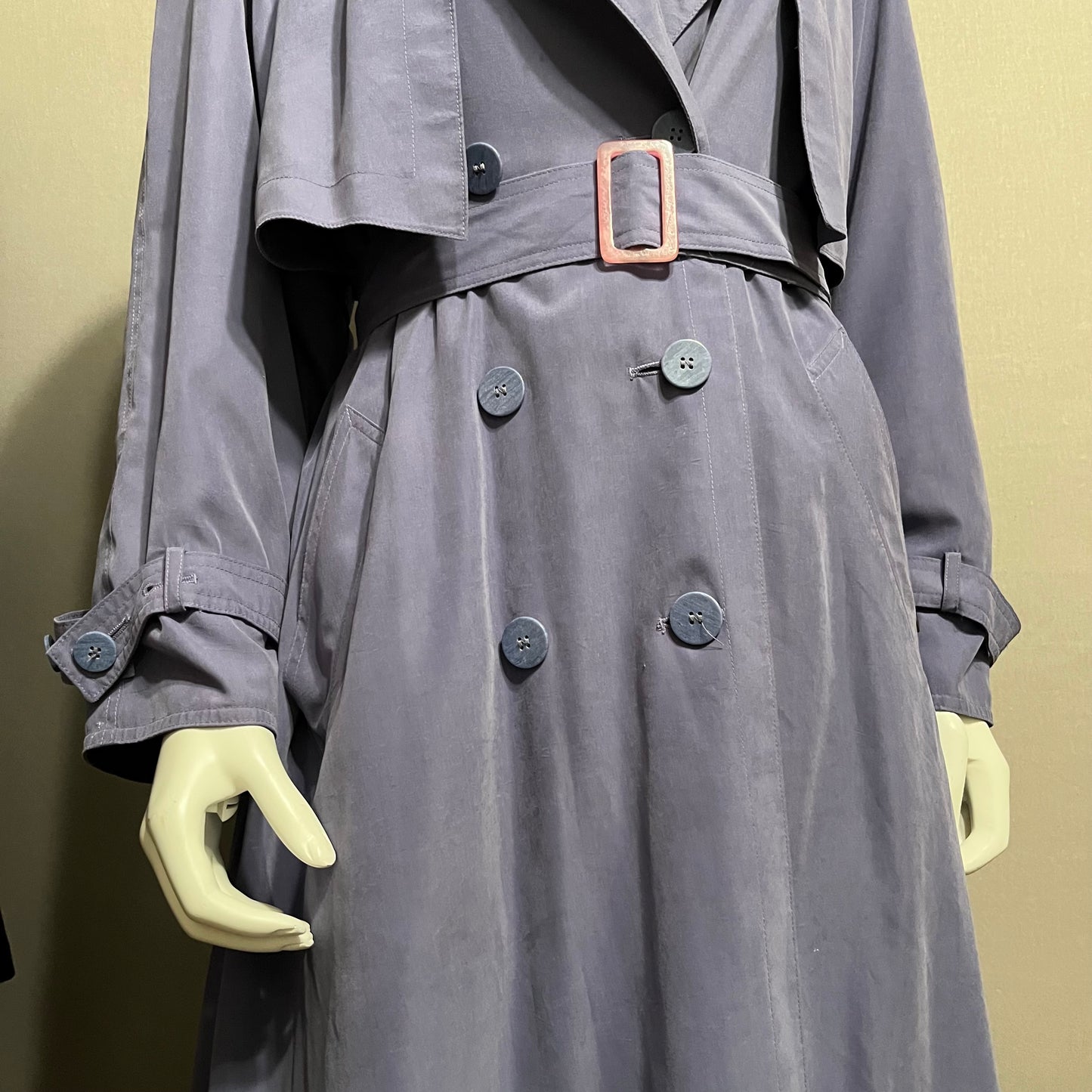 Four Seasons Lavender Trench Jacket Sz-8/10