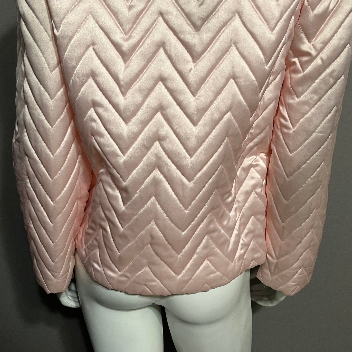 Neiman Marcus Light Pink Puffer Lightweight Jacket Sz-Small