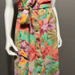 Coldwater Creek Tan Floral Pastel Dress Sz-16P