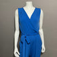 Colleen Lopez Blue Knit Sleeveless Jumpsuit Sz-Small