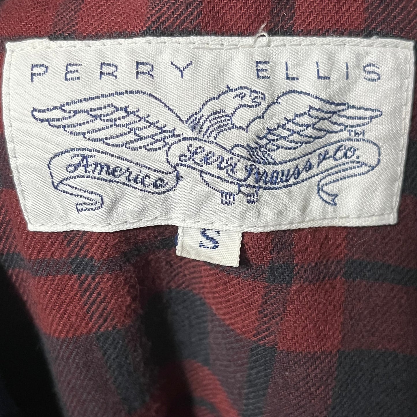 Perry Ellis Cotton Denim Jacket Sz-Small | Medium