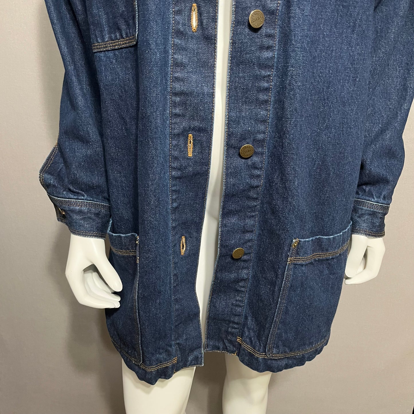 Perry Ellis Cotton Denim Jacket Sz-Small | Medium