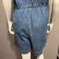 Vintage St. John Bay Denim Romper Sz-14M