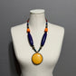 Multicolored Color Block Necklace