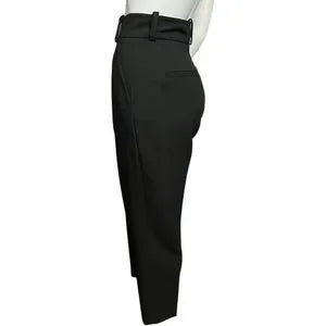 Zara High Waisted Black Dress Pants Sz-XL