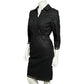 Doncaster Black Lace Floral 2 Pc Skirt Set Sz-2