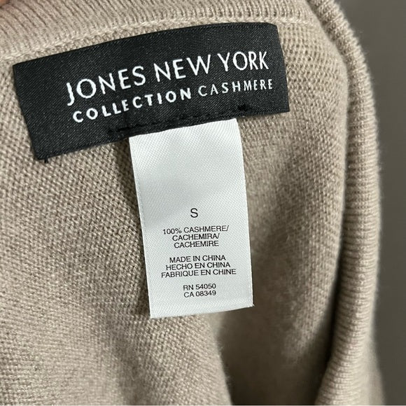 Jones New York 100% Cashmere Pullover Sweater Sz-Small