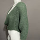 Lucie Bournival Green Pullover Sweater Sz-M