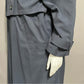 Fleet Street Slate Blue Longline Trench Jacket Sz-16