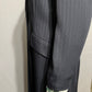 Harve Benard Black Pinstripe Duster Jacket Sz-14