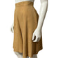 Vintage Episode Camel 100% Silk Shorts Sz-8