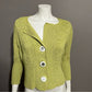 Curio New York Lime Green Button Front Cardigan Sz-Med