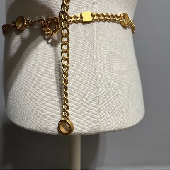 St. John Skinny Gold Chain Belt Sz-Small/Med