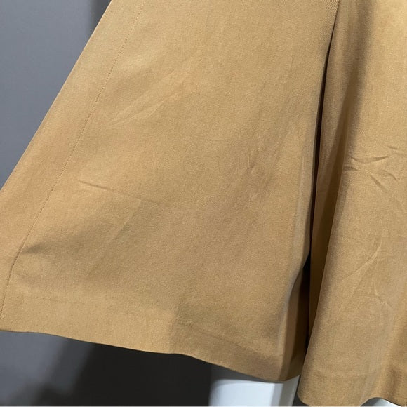 Vintage Episode Camel 100% Silk Shorts Sz-8