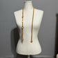 St. John Skinny Gold Chain Belt Sz-Small/Med