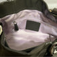 Coach Taupe Gray Patent Leather Handbag