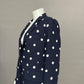 Banana Republic Navy Polka Dot Blazer Sz-14