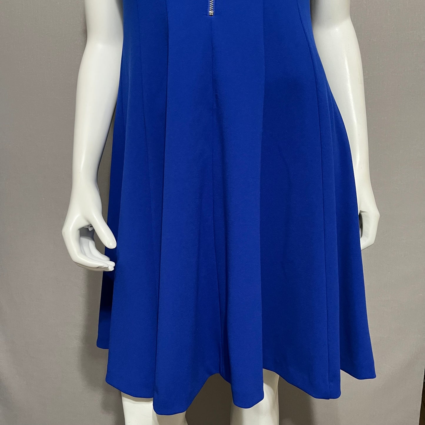 DKNY Cobalt Blue Fit & Flare Dress Sz-6