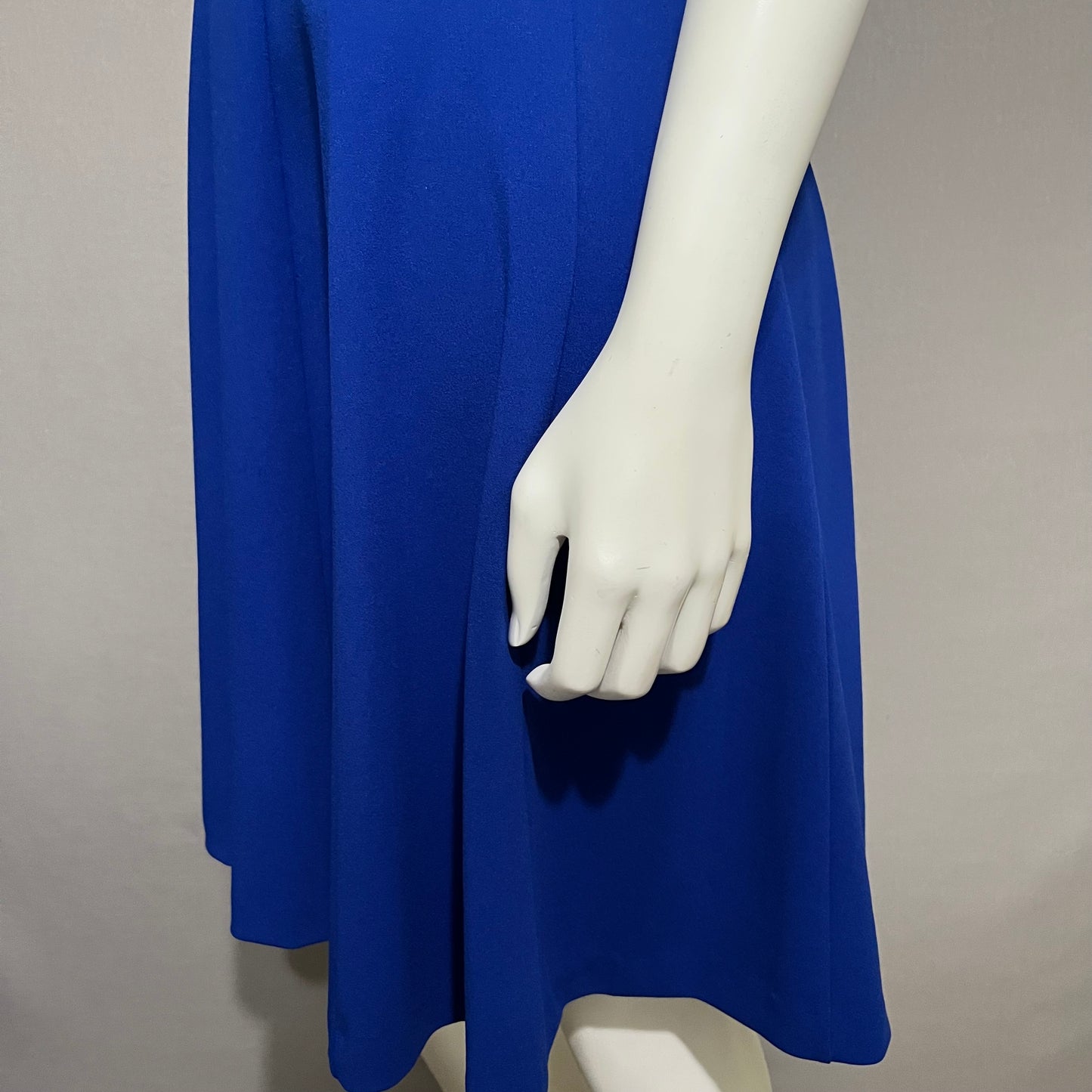 DKNY Cobalt Blue Fit & Flare Dress Sz-6