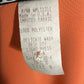 Da Rue Orange Embellished Collar Button Front Shirt Sz-8