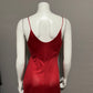 Vintage Rust Red Nightgown Sz-Small/Medium