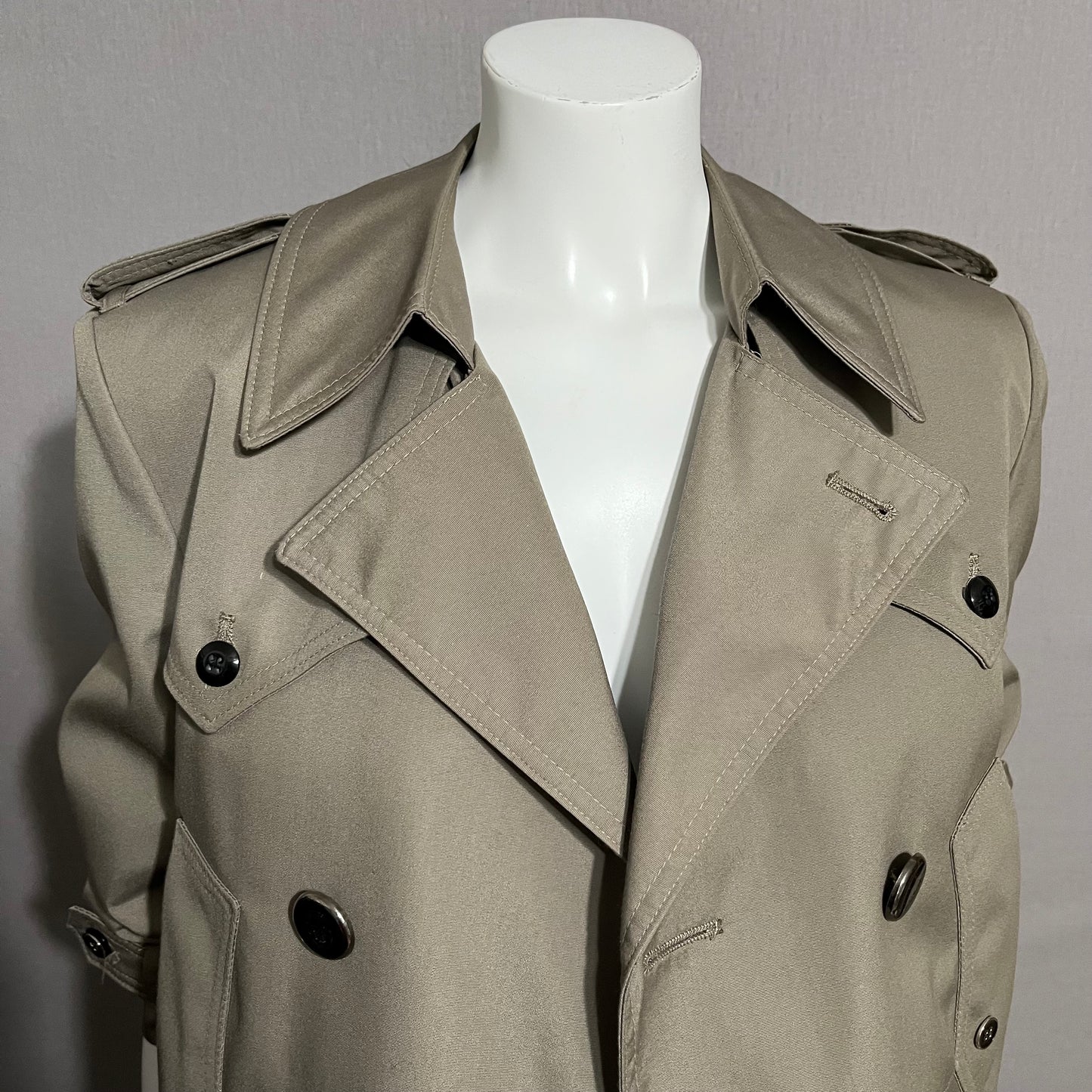 Custom Cropped Trench Jacket