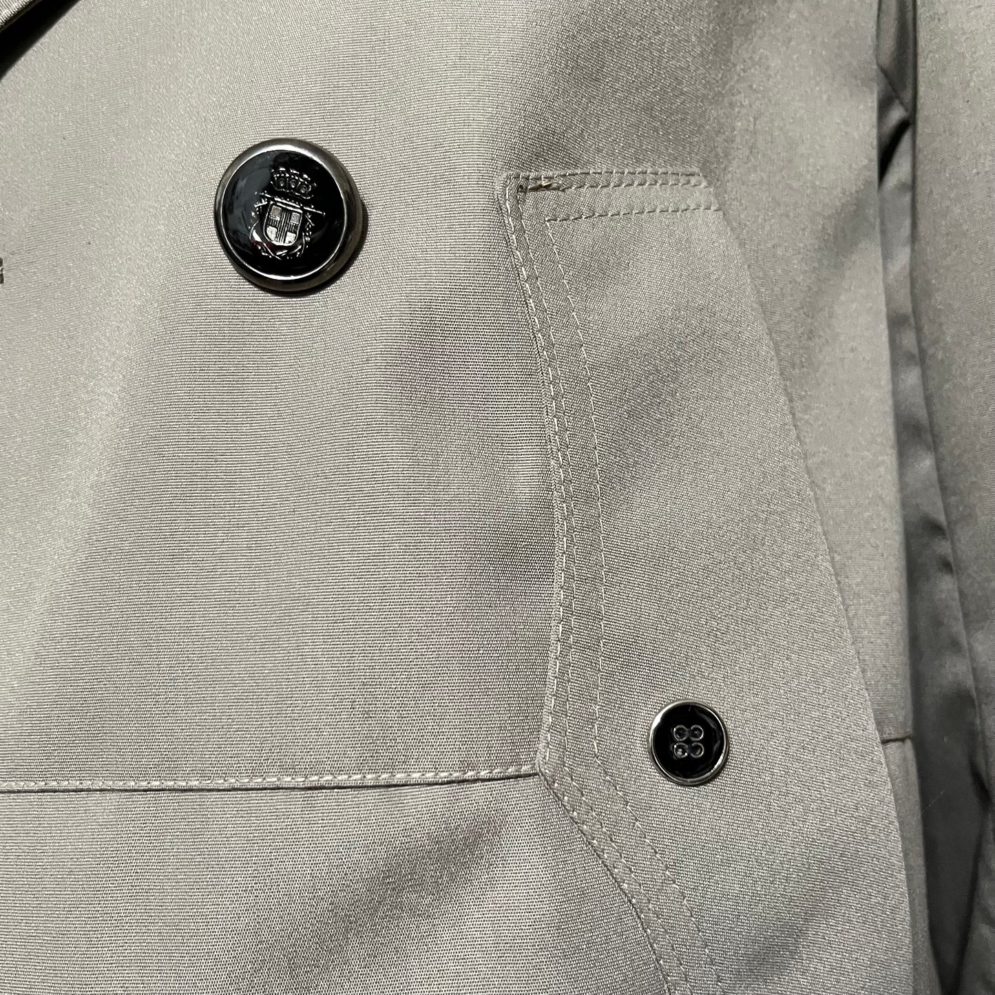 Custom Cropped Trench Jacket