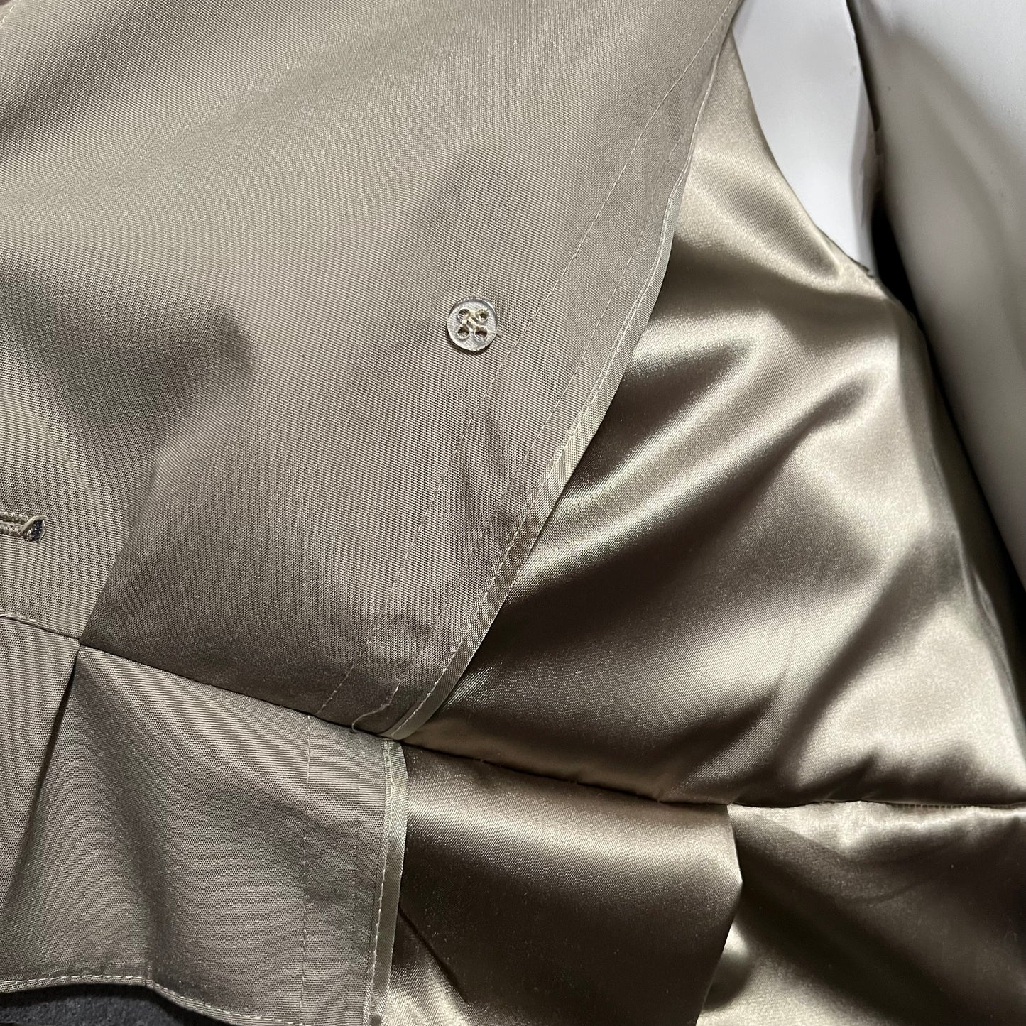 Custom Cropped Trench Jacket