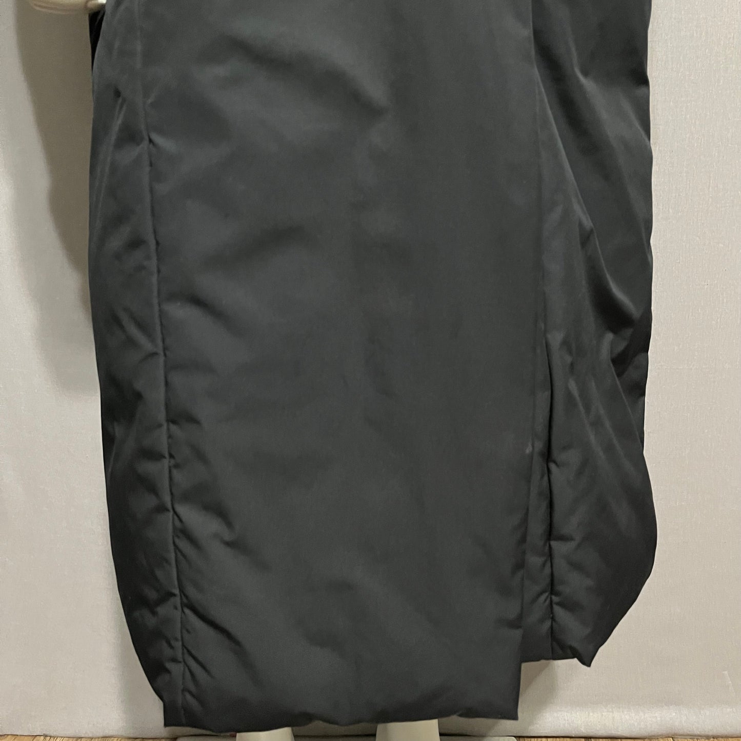 Gap Black Longline Puffer 75% Down Filled Winter Coat Sz-Small