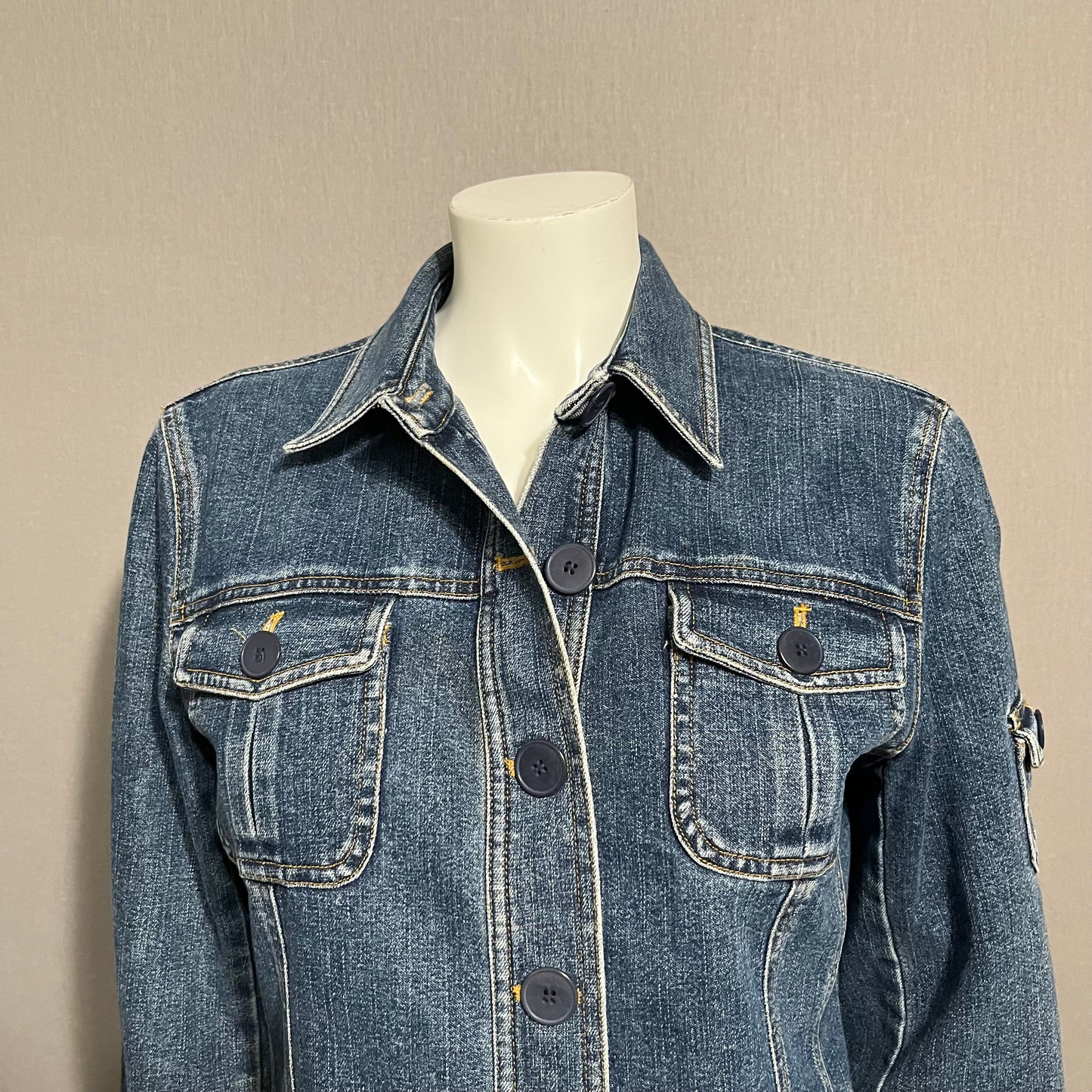 Jones New York Sport Denim Jacket Sz-Small