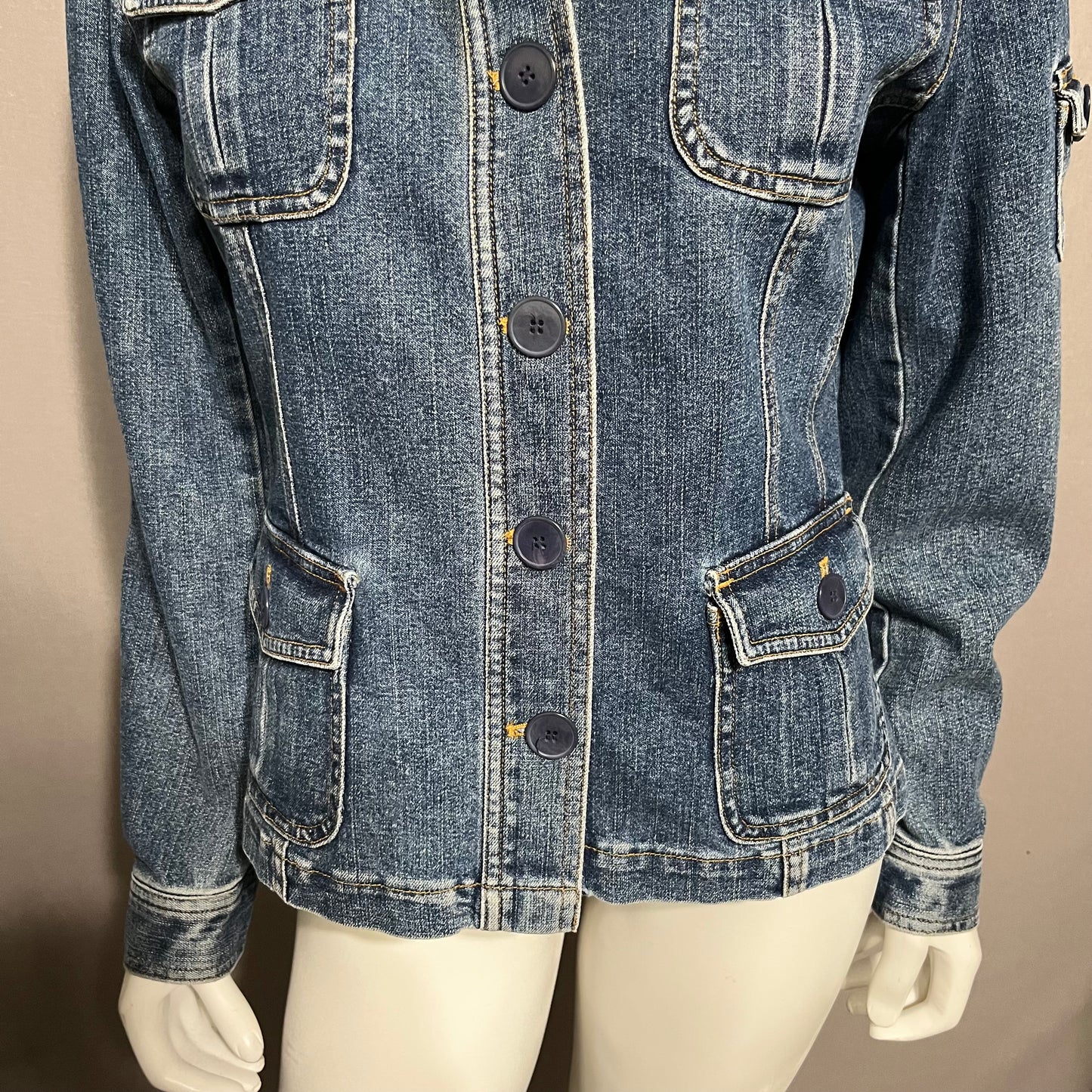 Jones New York Sport Denim Jacket Sz-Small