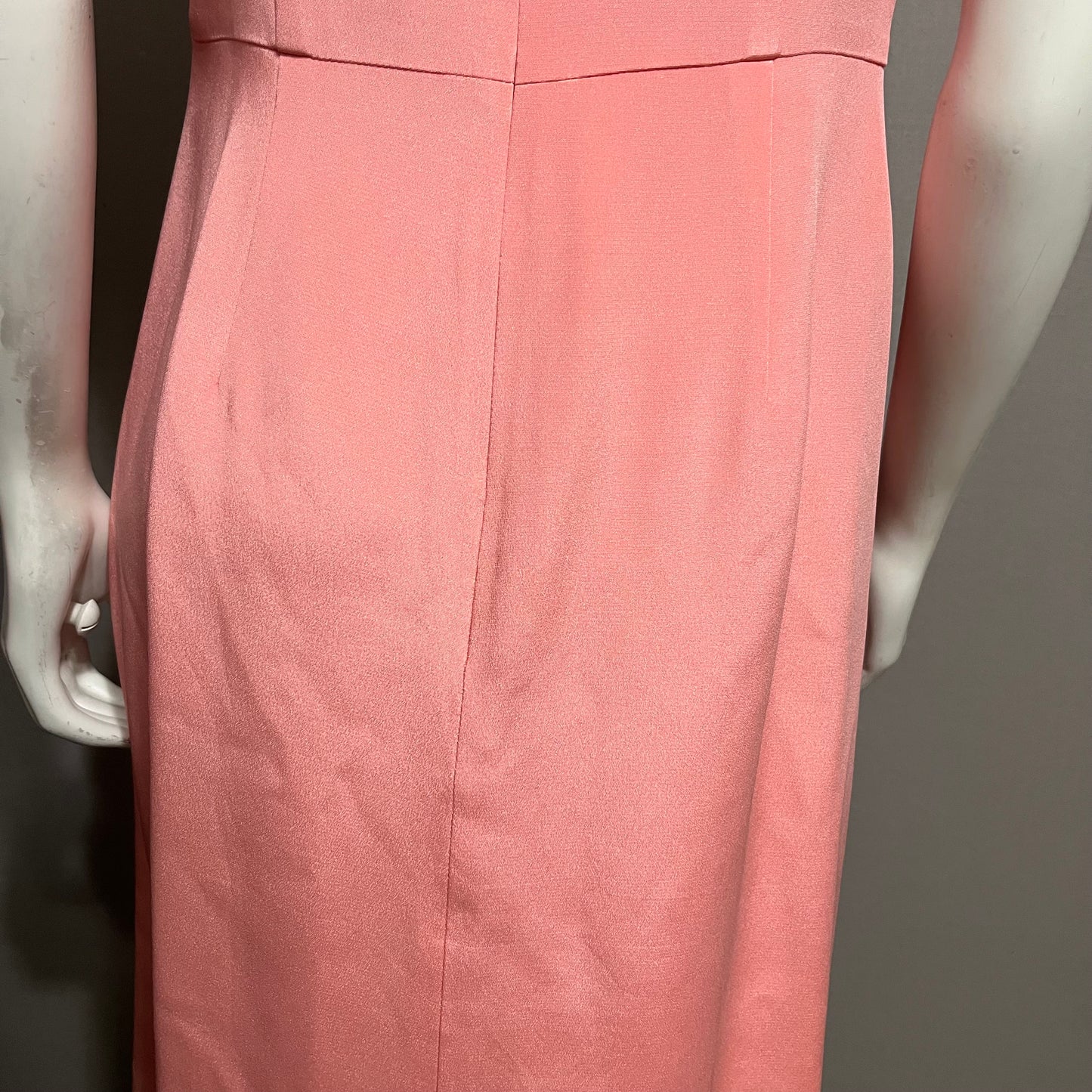 Talbots Pink Pure Silk Shift Dress Sz-10 #14