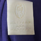 Watters Vintage Velvet Purple 100% Cotton 2 Pc Skirt Set Sz-18