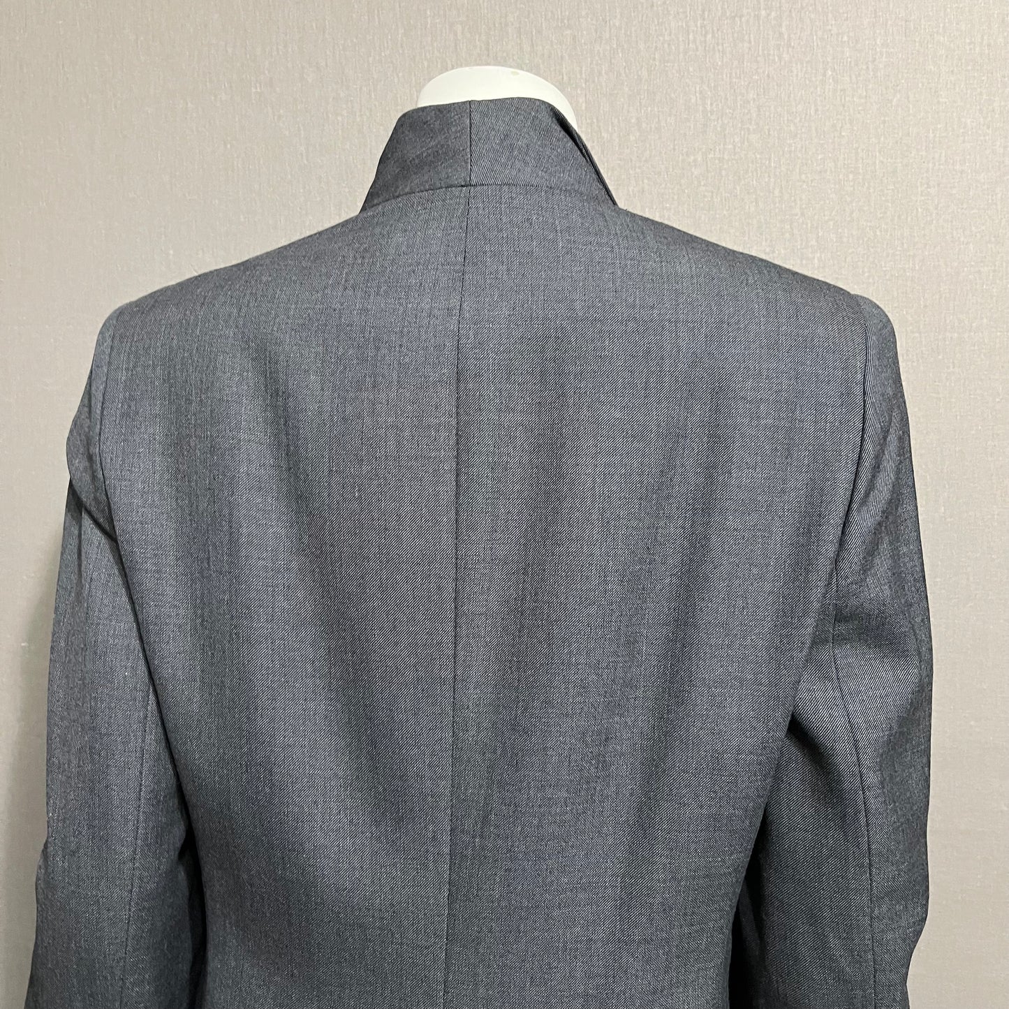 Jones New York 100% Wool Gray Lightweight Career Blazer Sz-10