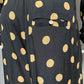 Anthropologie Loveland Wide-Leg Polka Dot Jumpsuit Sz-12