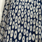 Eileen Fisher Blue Circle Print 100% Silk Dress Sz-Medium