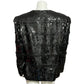 Nolan Miller Black Sequin Hanging Beaded Blazer Sz-16