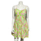 Lilly Pulitzer Light Pink | Green Animal Theme 100% Cotton Dress Sz-2