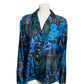 Chicos Silk Floral | Paisley Jewel Tone Blazer Sz-3 or XL