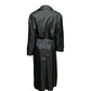 J Gallery Black Nylon Trench Jacket Sz-12