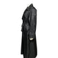 J Gallery Black Nylon Trench Jacket Sz-12