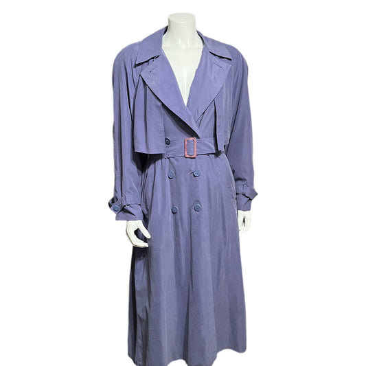 Four Seasons Lavender Trench Jacket Sz-8/10