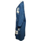 Vintage Denim Leaf Theme Duster Jacket Sz-2X