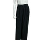 Niteline Black Silk Wide Leg Flowy Pants Sz-18